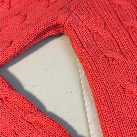 Ralph Lauren Coastal Cotton Cable Knit Sweater - Picture 10 of 11